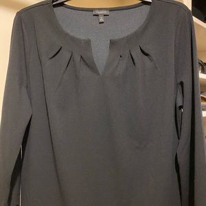 Talbots medium ladies top in black